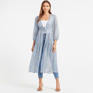 Stunning Paisley Kimono Cover-Up **NEW WITH TAGS** XS